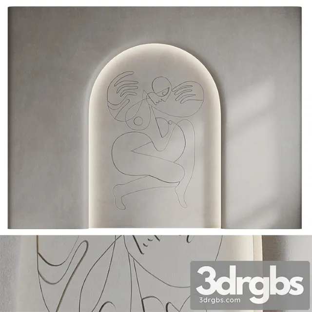 Decorative panels womans