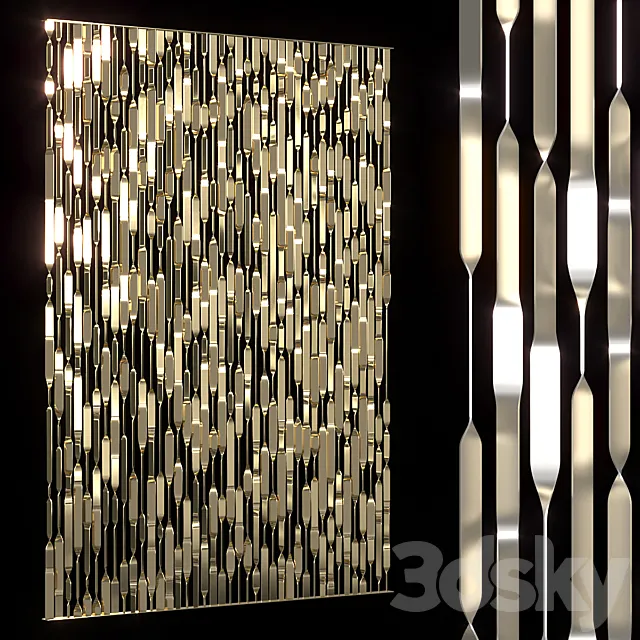 Decorative partition 020 3D Model Decorative partition 020 3D Model