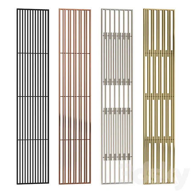 Decorative partition 026 3D Model Decorative partition 026 3D Model