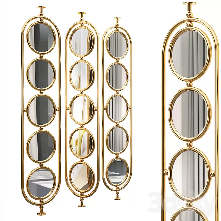 Decorative partition 126 3D Model Decorative partition 126 3D Model