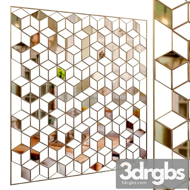 Decorative partition 15 3D Model Download Decorative partition 15 3D Model Download