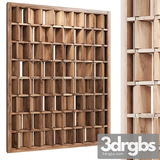 Decorative partition 2 3D Model Download Decorative partition 2 3D Model Download