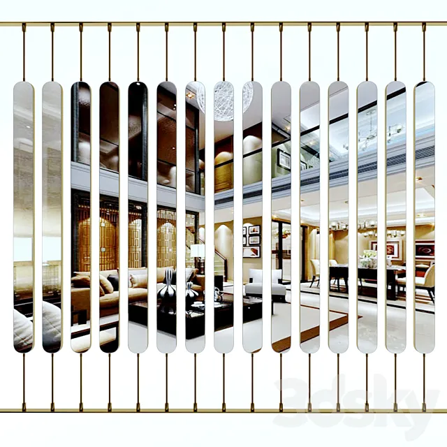 decorative partition 2 3DModel decorative partition 2 3DModel