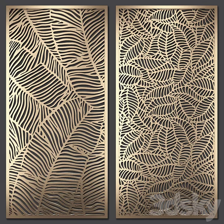 Decorative partition 3D Model Decorative partition 3D Model