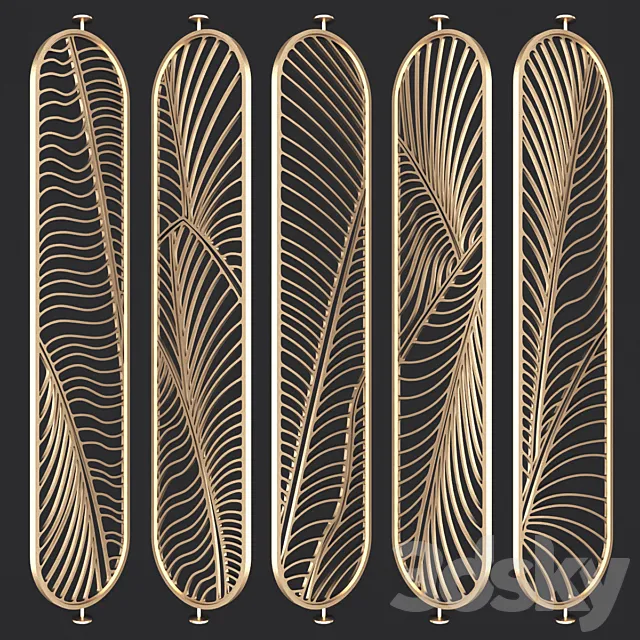 Decorative partition 3D Model Decorative partition 3D Model