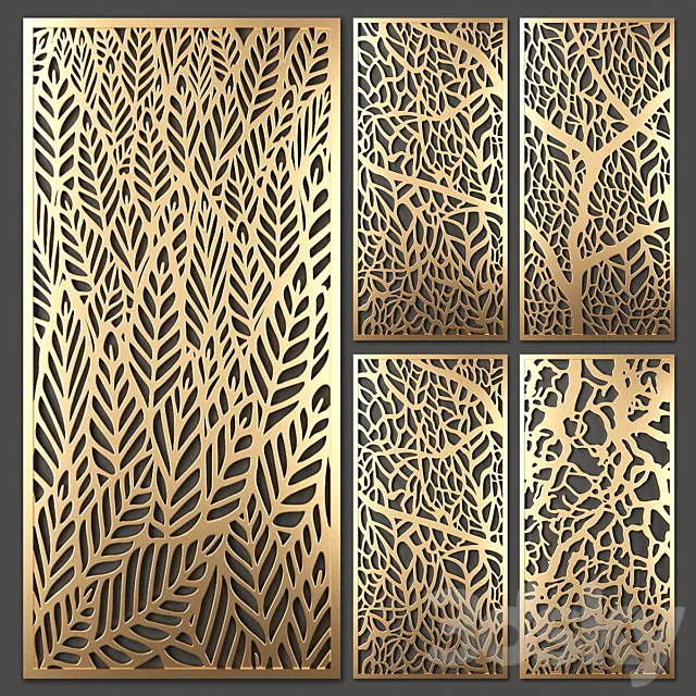 Decorative partition 3D Model Decorative partition 3D Model