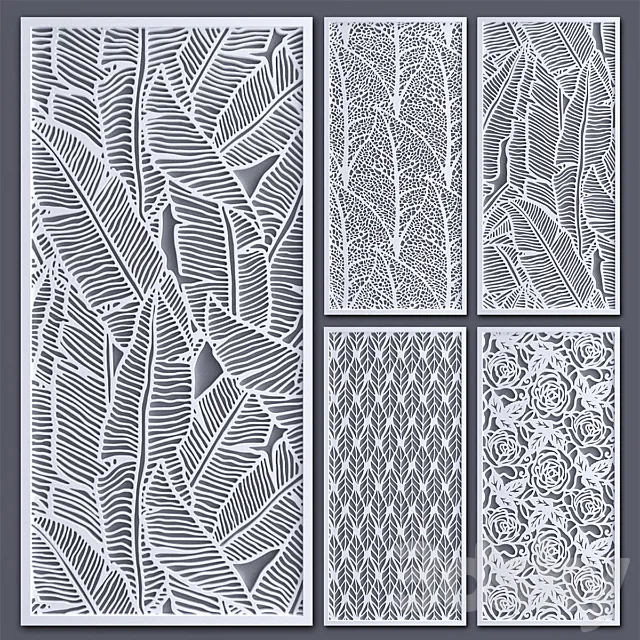 Decorative partition 3D Model Decorative partition 3D Model