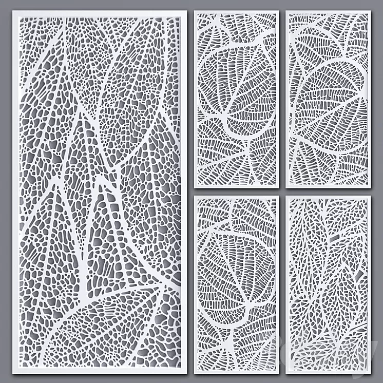 Decorative partition 3D Model Decorative partition 3D Model