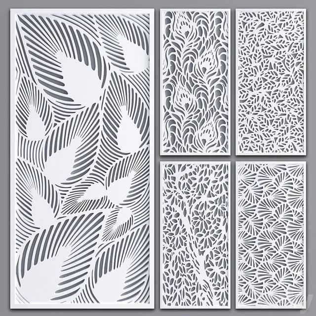 Decorative partition 3D Model