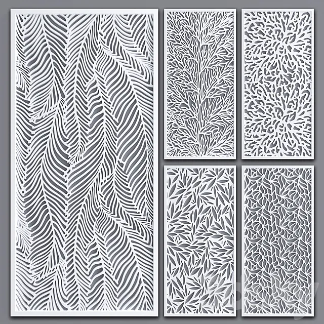 Decorative partition 3DModel Decorative partition 3DModel