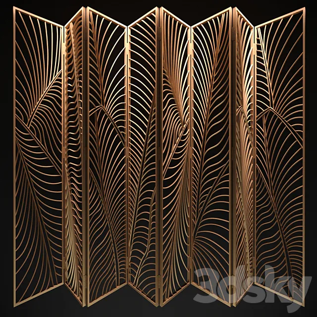 Decorative partition 3DModel Decorative partition 3DModel