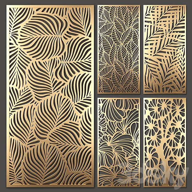 Decorative partition 3DModel Decorative partition 3DModel