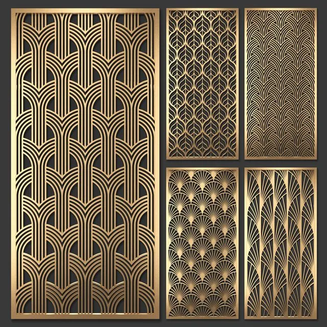 Decorative partition (5) 3D Model Decorative partition (5) 3D Model