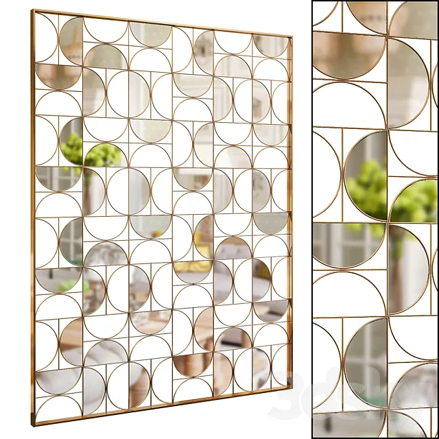 Decorative partition 54 3D Model