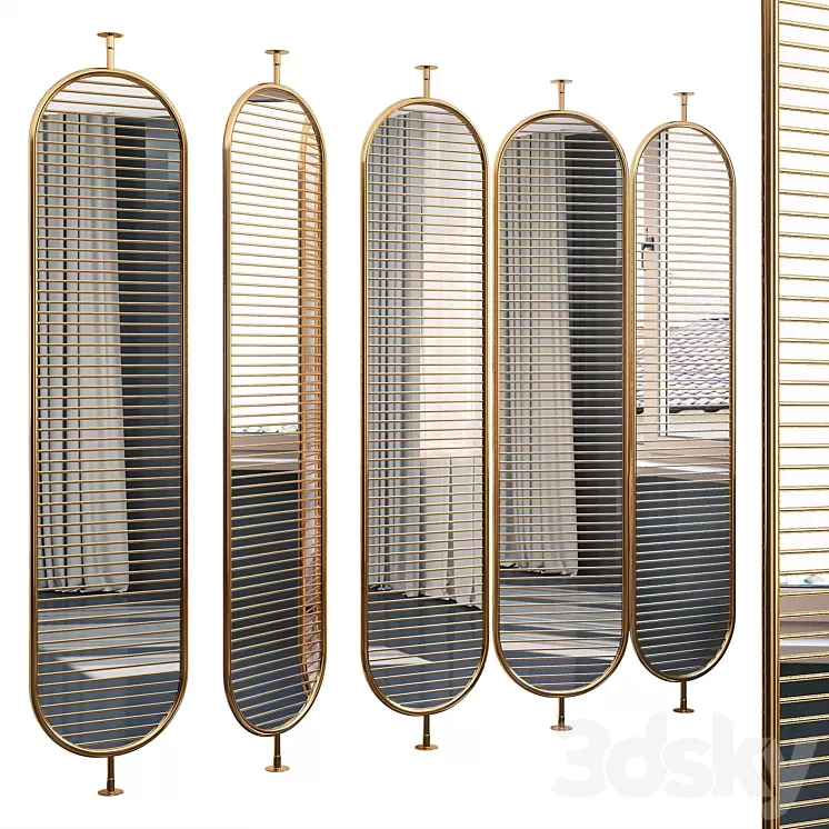 Decorative partition 61 3D Model