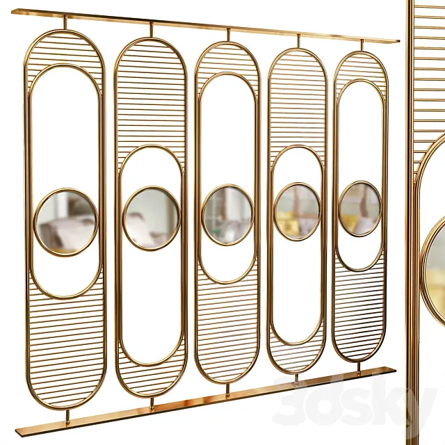 Decorative partition 67 3D Model