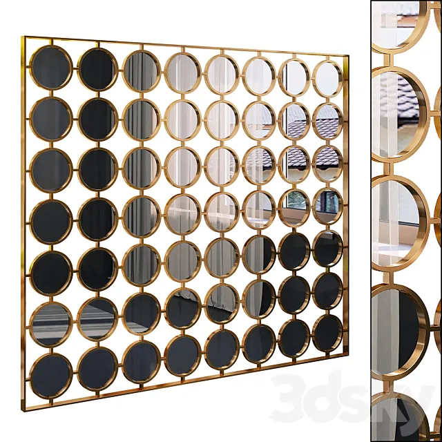 Decorative partition 74 3D Model