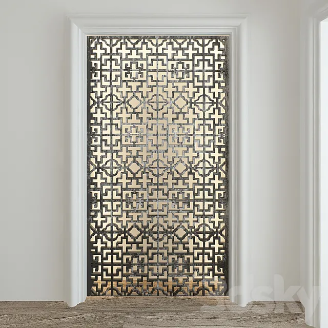 decorative partitions 3D Model decorative partitions 3D Model