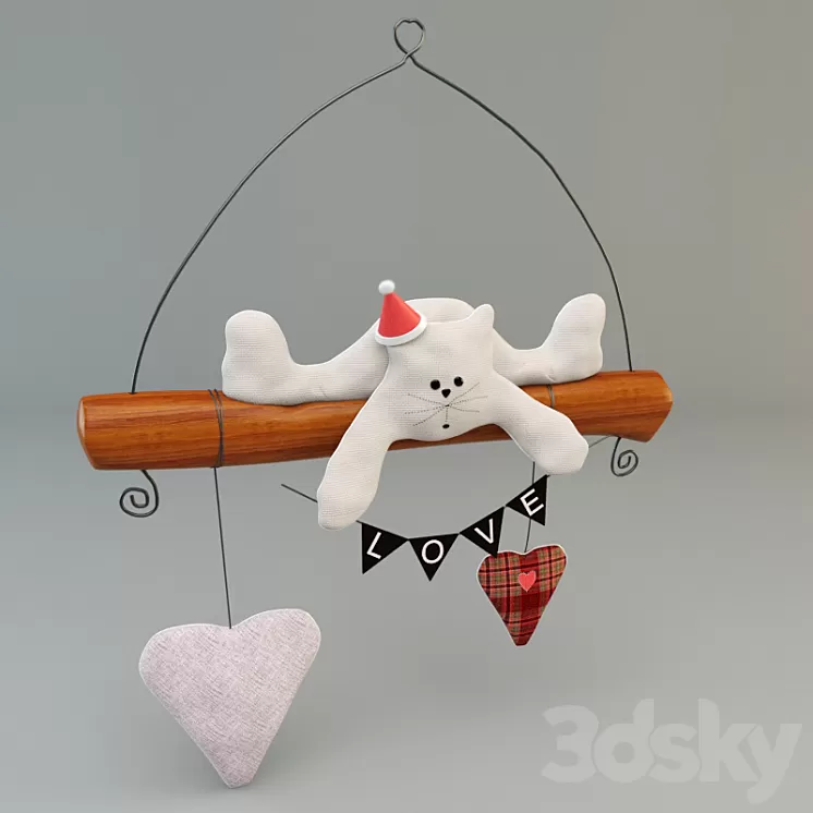 Decorative pendant SEAL 3D Model Decorative pendant SEAL 3D Model