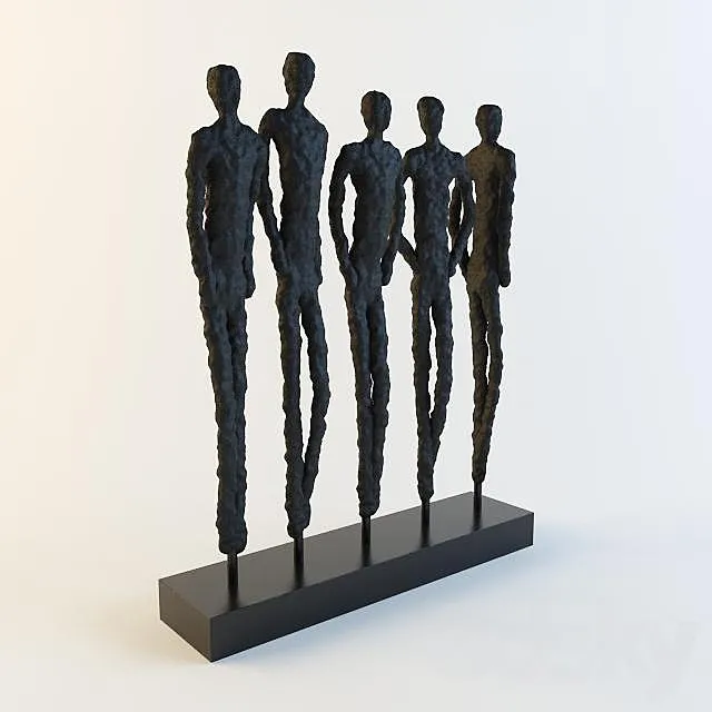 Decorative people 3DModel Decorative people 3DModel