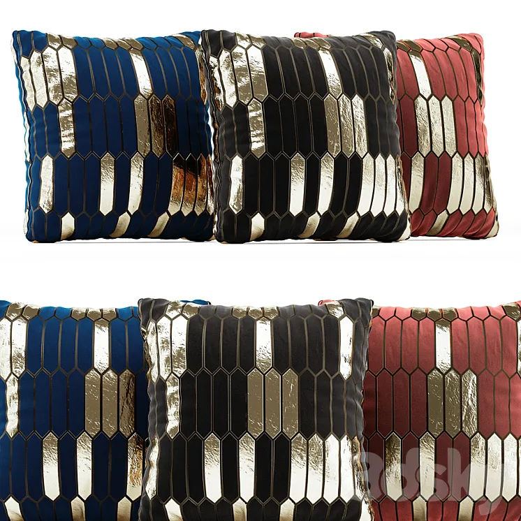 Decorative Pillow # 13 3D Model Free Download Decorative Pillow # 13 3D Model Free Download