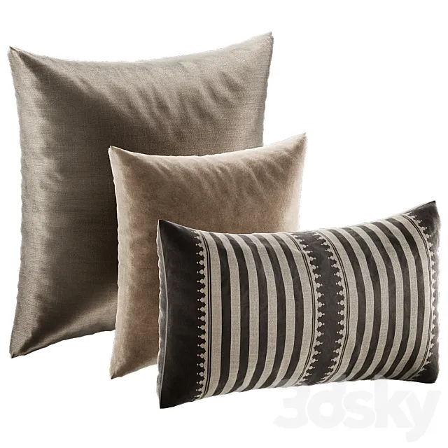 Decorative Pillow ?33 3DModel Decorative Pillow ?33 3DModel