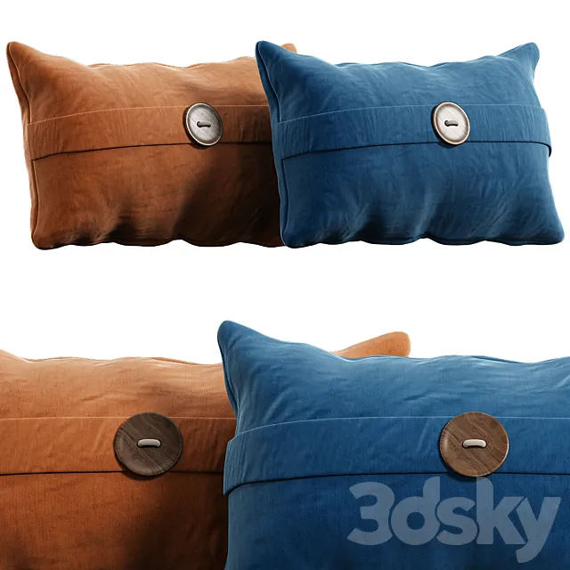 Decorative Pillow # 45 3D Model Decorative Pillow # 45 3D Model