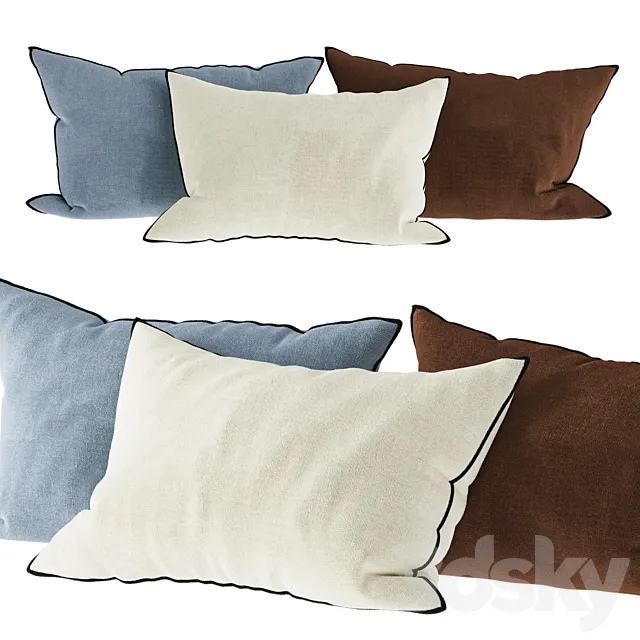 Decorative pillows 14 3D Model