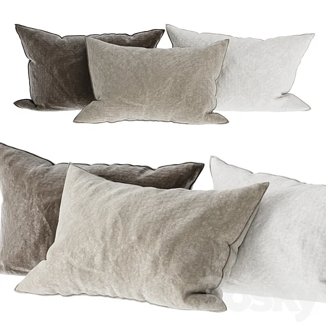 Decorative pillows 15 3D Model