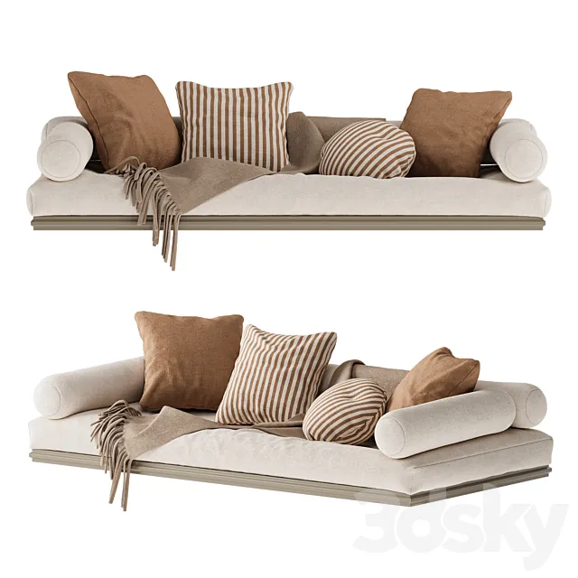 Decorative pillows 19 3D Model