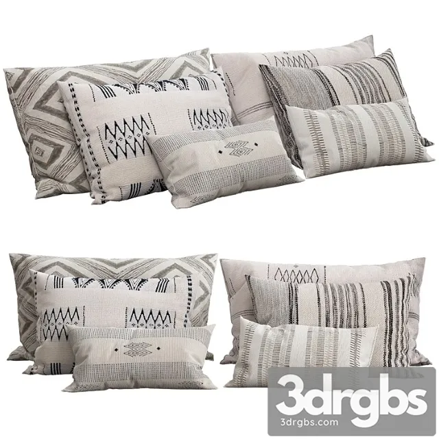 Decorative pillows 29 3D Model Download Decorative pillows 29 3D Model Download