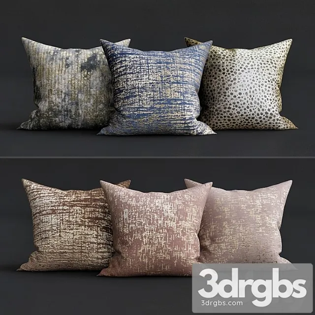 Decorative pillows 32 3D Model Download Decorative pillows 32 3D Model Download