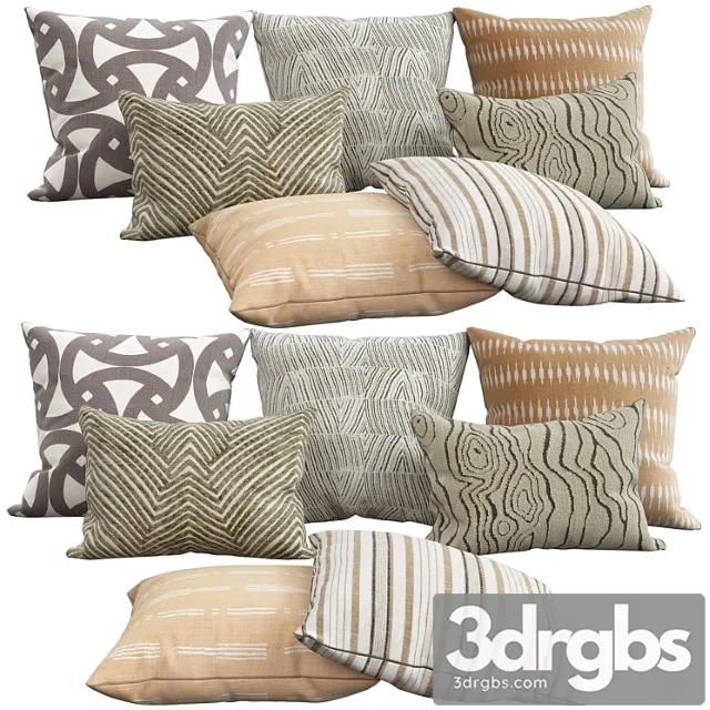 Decorative pillows 36 3D Model Download Decorative pillows 36 3D Model Download