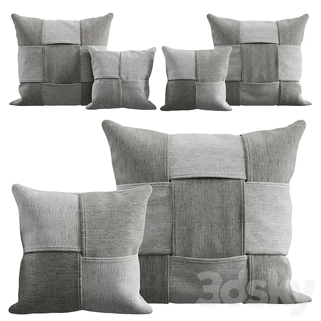 Decorative pillows 3DModel Decorative pillows 3DModel