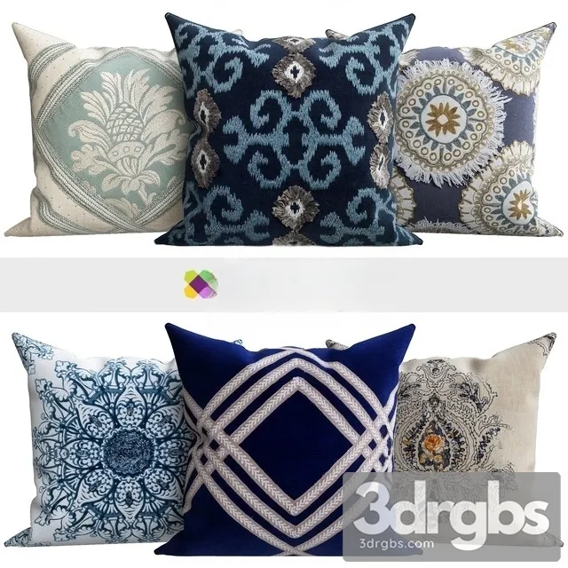 Decorative Pillows From Wayfair Shop 3D Model Download Decorative Pillows From Wayfair Shop 3D Model Download