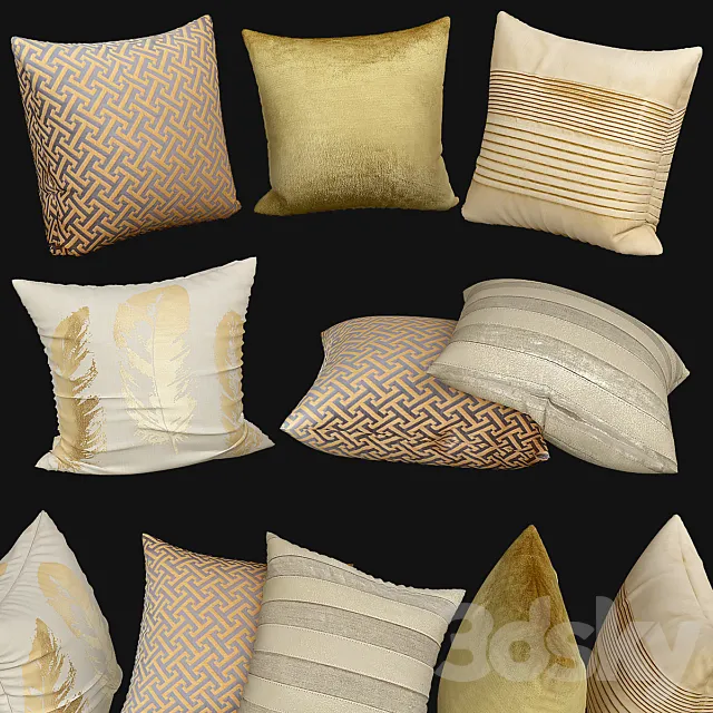 Decorative pillows | No. 026 3D Model Decorative pillows | No. 026 3D Model