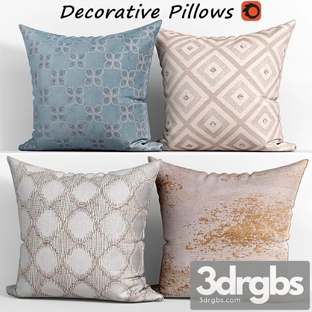 Decorative pillows set 141 Decorative pillows set 141