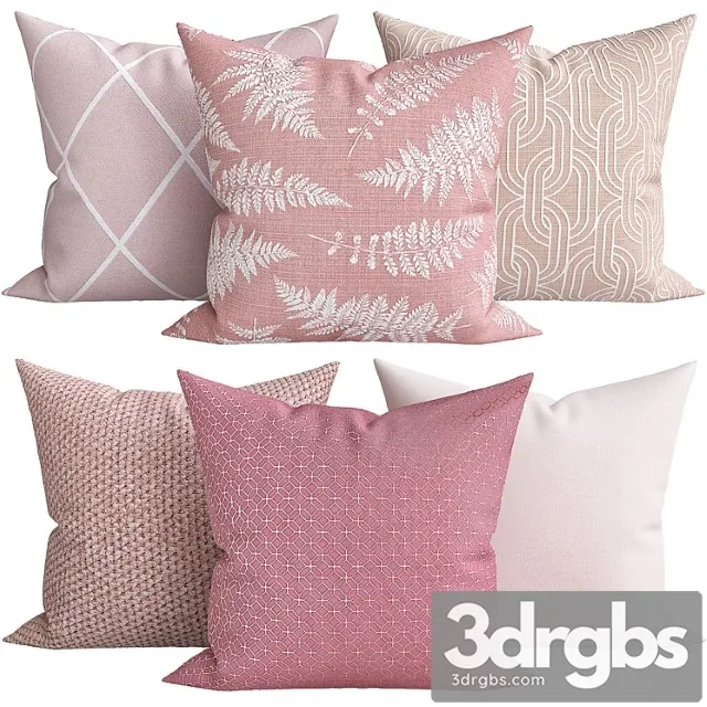 Decorative Pillows V003 1 3D Model Download Decorative Pillows V003 1 3D Model Download