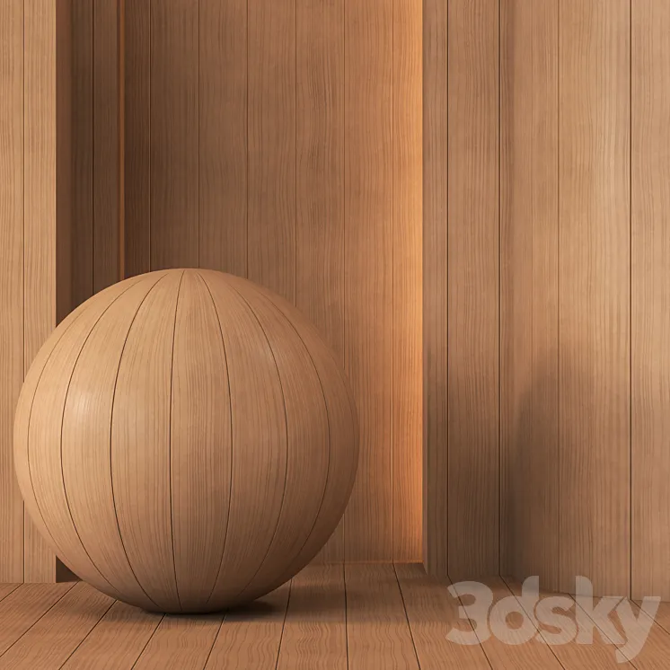 Decorative Plank wood Texture 4K – Seamless – Tileable 3D Model Free Download