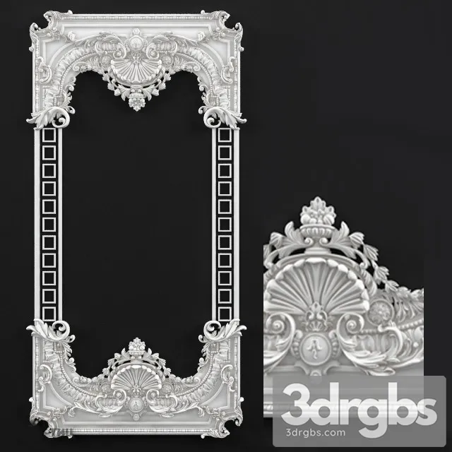 Decorative Plaster 01 3D Model Download Decorative Plaster 01 3D Model Download