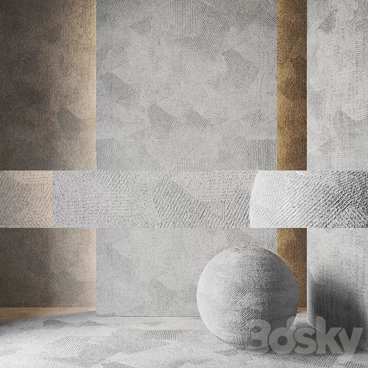 Decorative plaster 04 3D Model Free Download Decorative plaster 04 3D Model Free Download