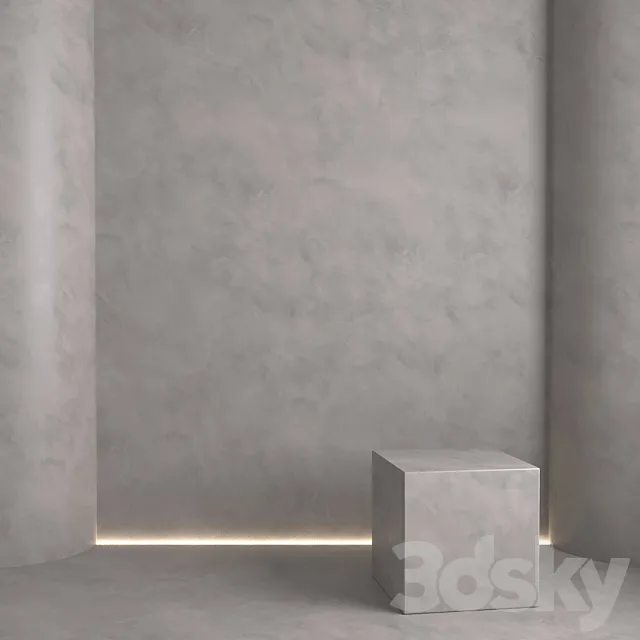 Decorative plaster 1 Stendeco 3D Model Decorative plaster 1 Stendeco 3D Model