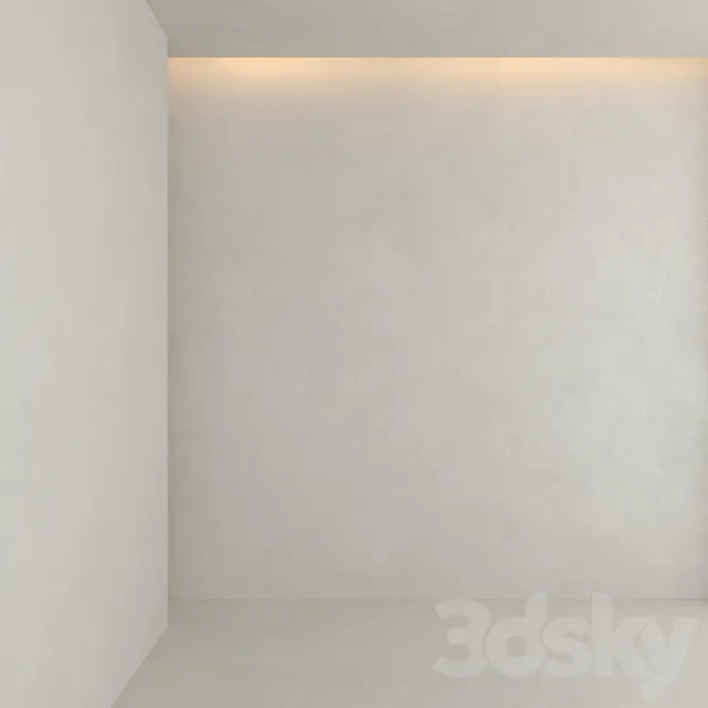 Decorative plaster 10 3D Model