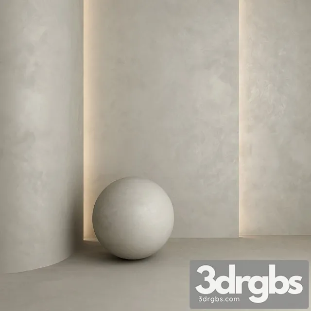 Decorative Plaster 10 A 3D Model Download