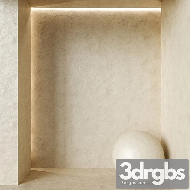 Decorative Plaster 102 3D Model Download