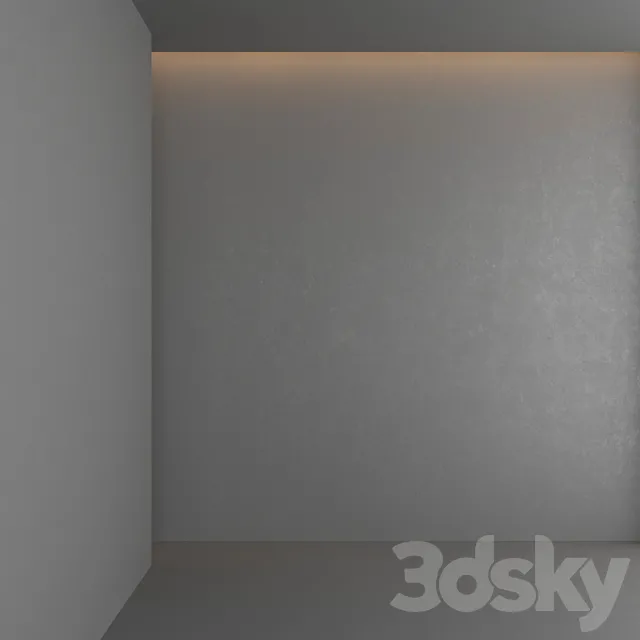 Decorative plaster 11 3D Model
