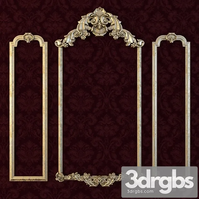 Decorative Plaster 2 1 3D Model Download Decorative Plaster 2 1 3D Model Download