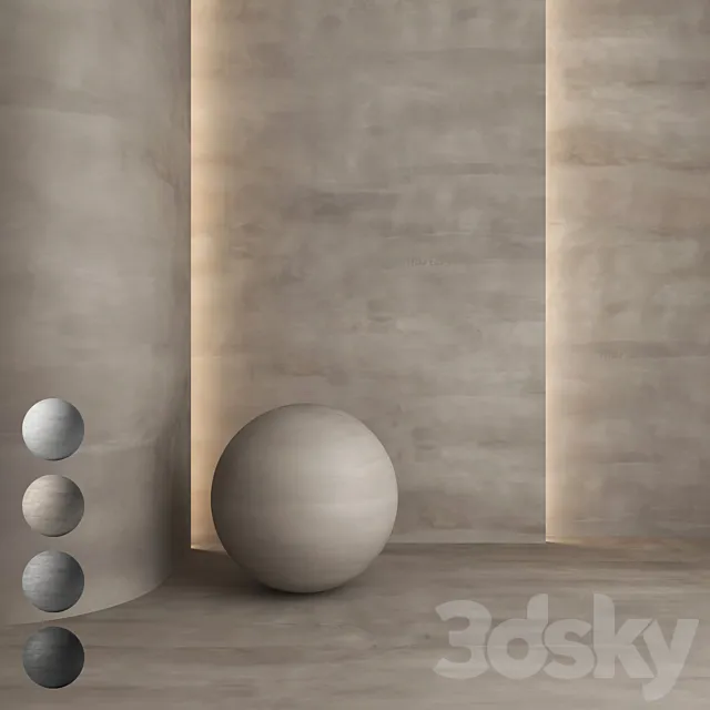 Decorative plaster 27 3D Model