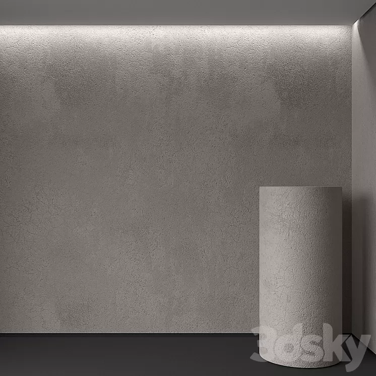 decorative plaster 30 3D Model