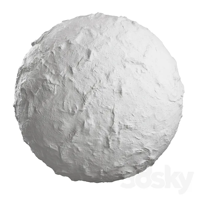 Decorative plaster 3D Model